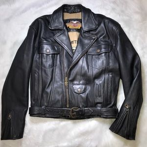 Vintage HARLEY DAVIDSON METAL MASTERPIECES JACKET